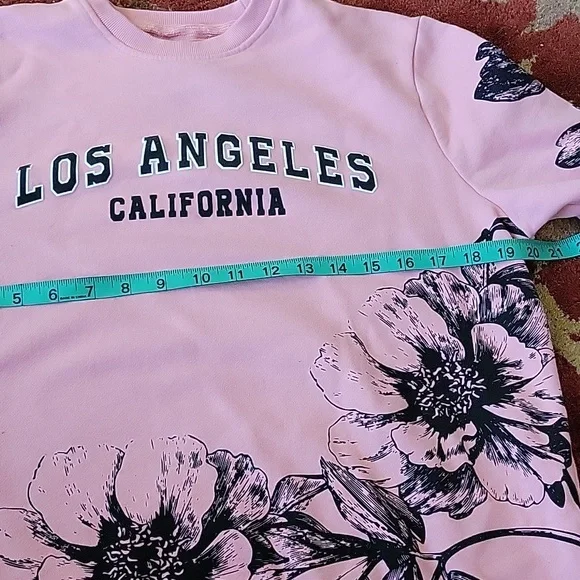 Blind Rooster Los Angeles pink pullover sweatshirt - Picture 5 of 6